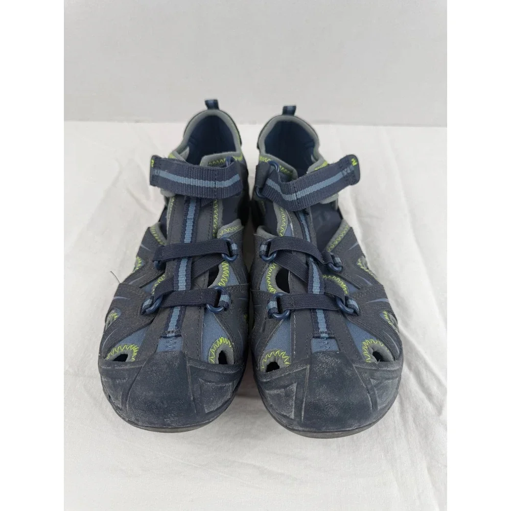 Merrell Hydro Navy Blue Lime Green Water Sandals MY53375‎ Mens 6 Womens 7.5
